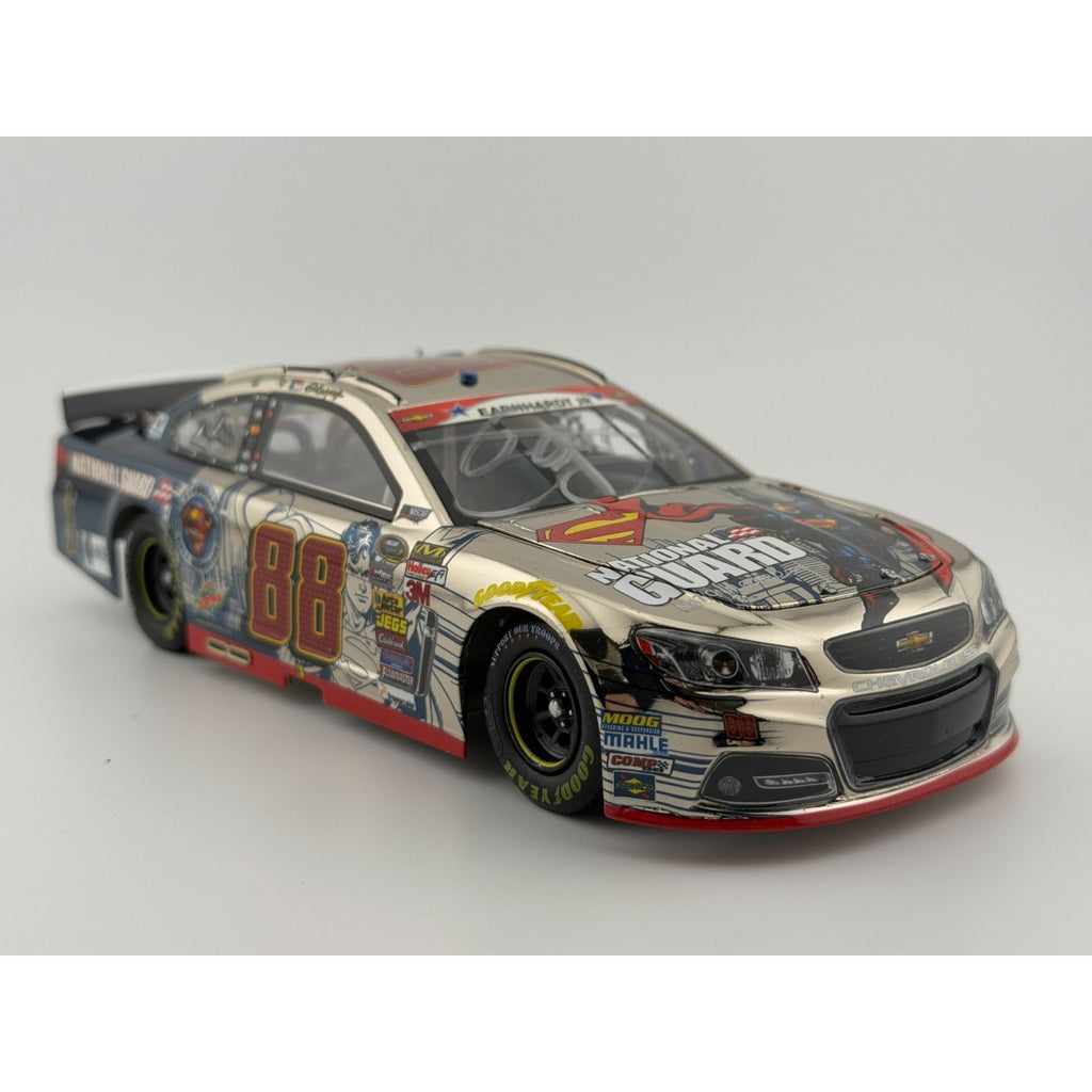 3/4 Front Passenger Side — Dale Earnhardt Jr. #88 National Guard Superman 2014 Chevrolet SS Chrome