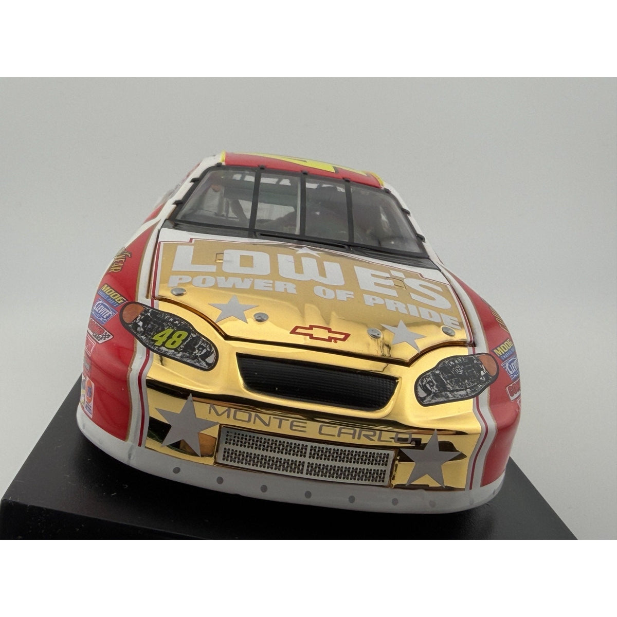 Jimmie Johnson #48 Power of Pride 2003 Monte Carlo 24K Gold 1/504 1:24
