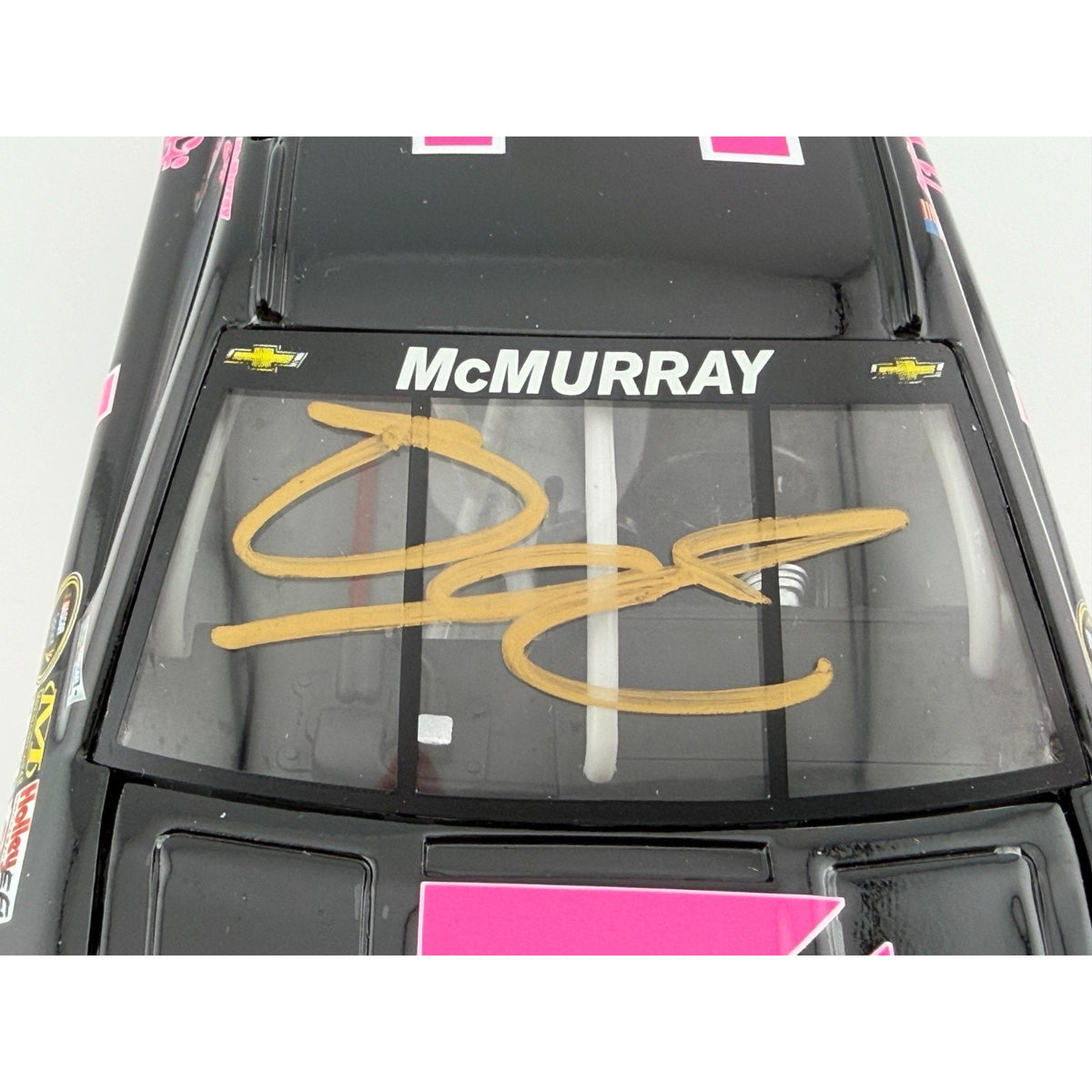 Jamie McMurray #1 Cessna Breast Cancer 2014 Chevy SS Autographed 1/144 DIN 115