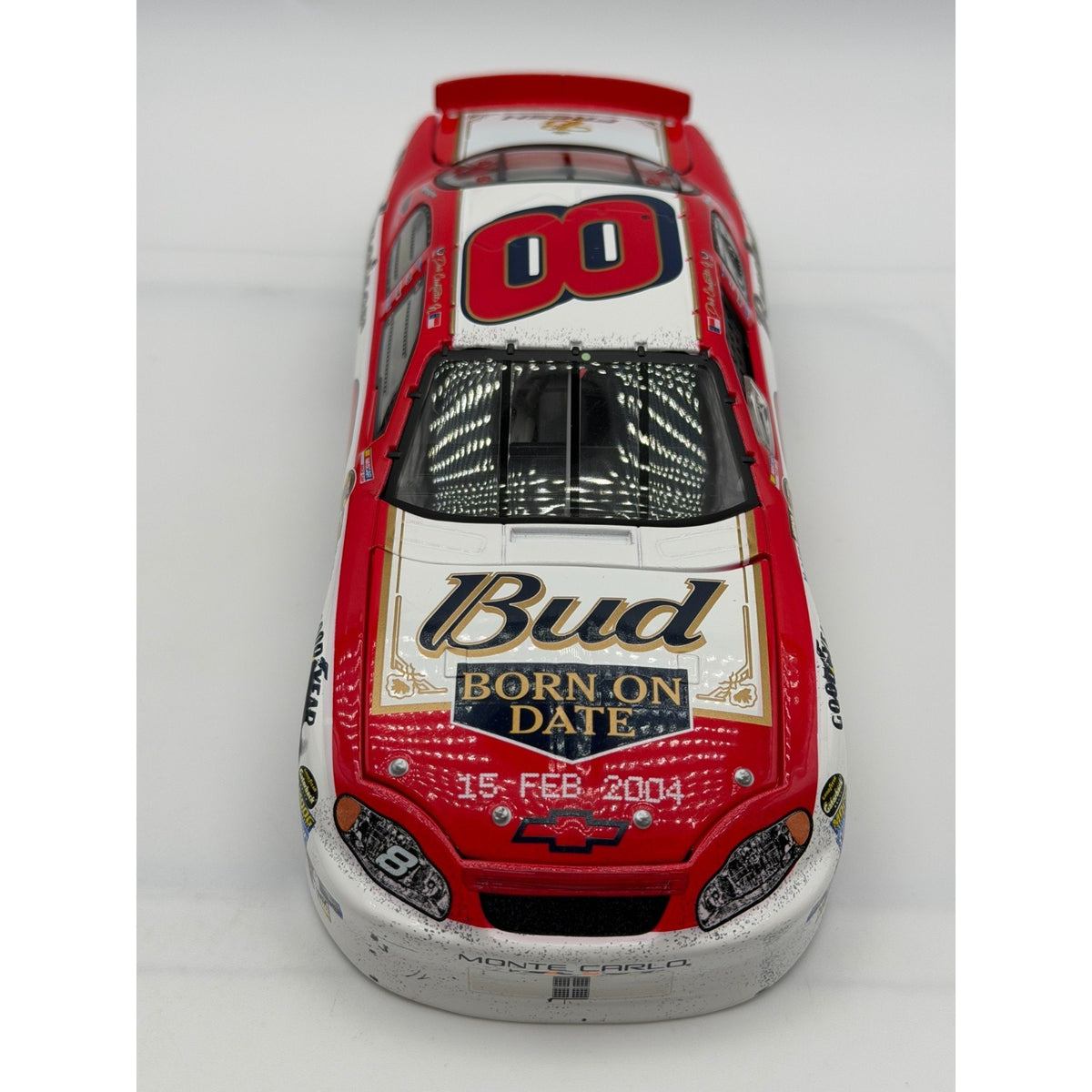 Dale Earnhardt Jr. #8 Budweiser Born on Date Daytona Win 2004 Monte Carlo Raced Version