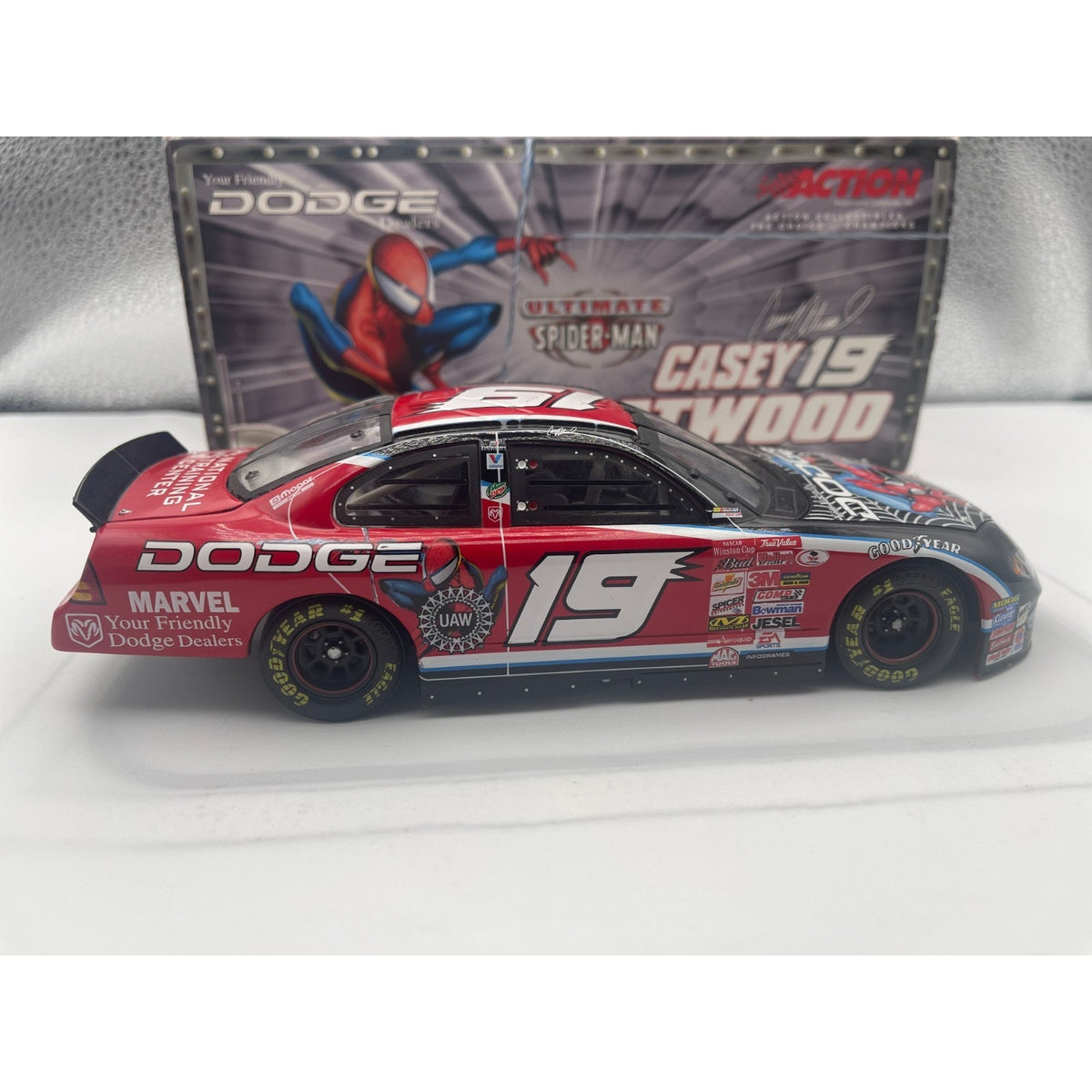 Casey Atwood #19 Spider-Man 2001 Intrepid R/T Limited Edition 1:24 NASCAR