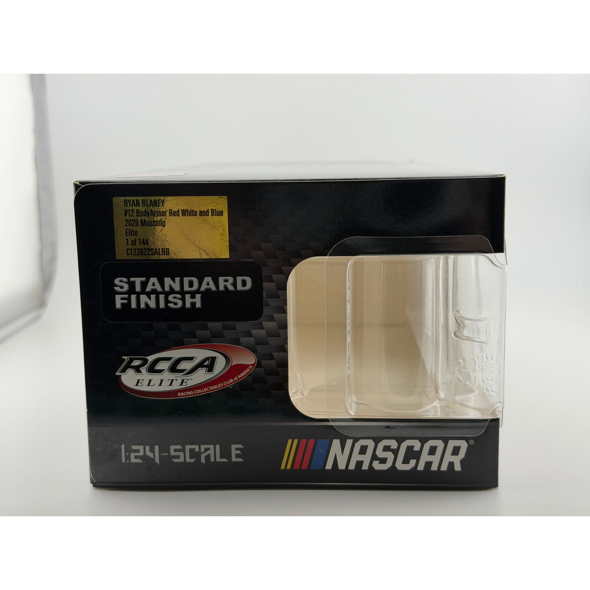 Ryan Blaney #12 BodyArmor Patriotic 2026 Mustang ELITE 1/144 DIN 129 1:24