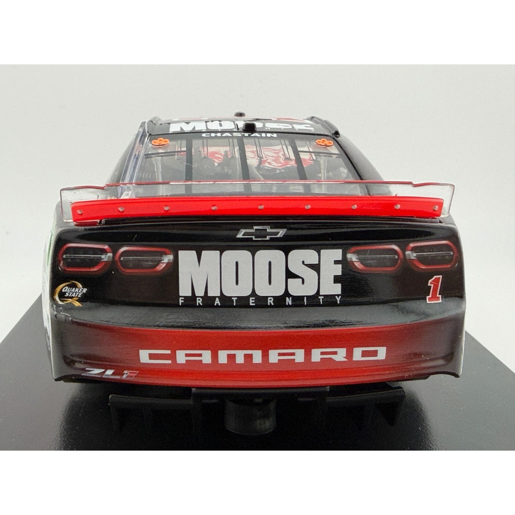 Ross Chastain #1 Moose Fraternity 2023 Camaro ZL1 ELITE 1:24 1/143 DIN 26