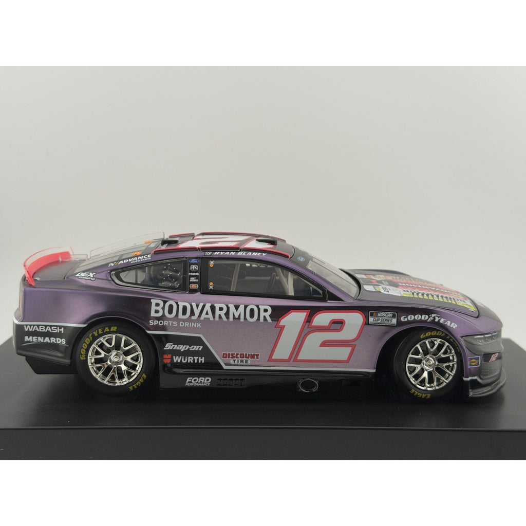 Ryan Blaney #12 BODYARMOR Black 2025 Mustang Color Chrome 1 of 72 DIN 50
