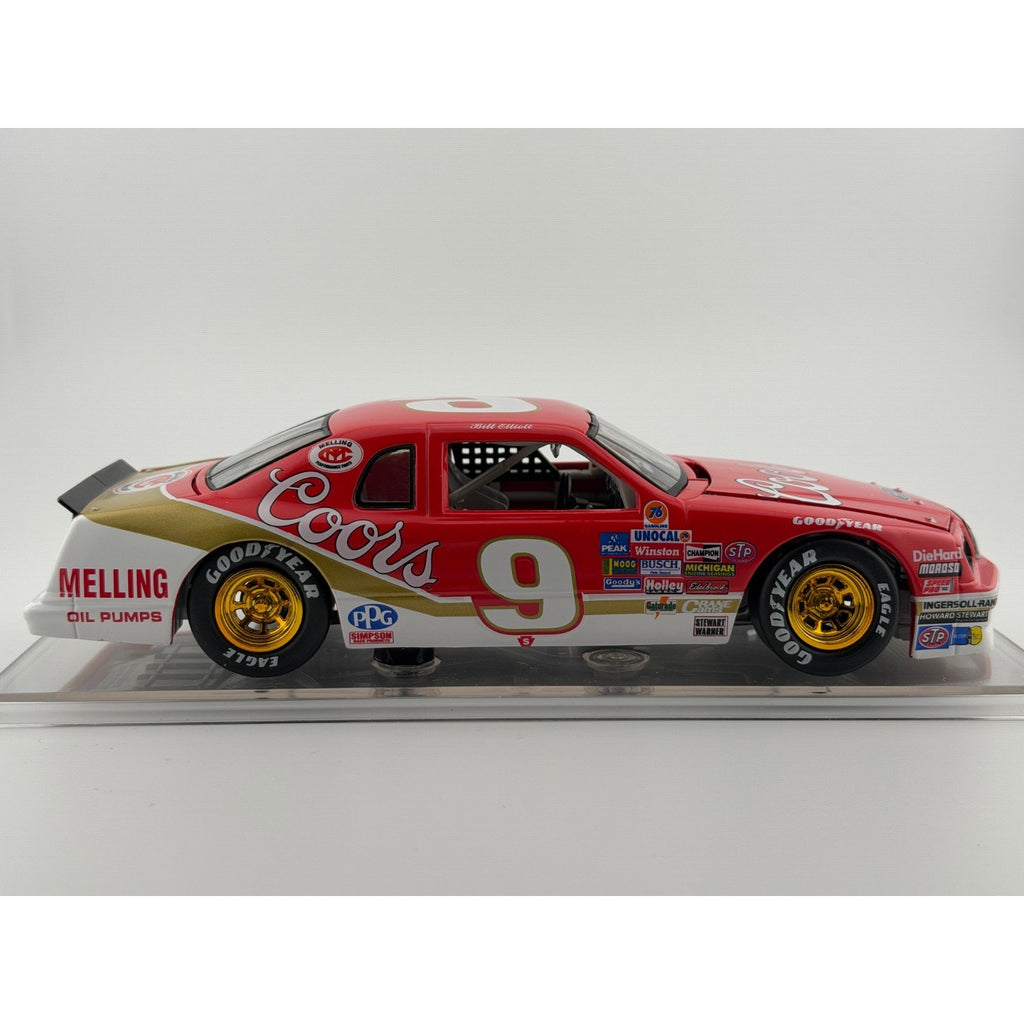 Bill Elliott #9 Coors Million Dollar Win 1985 Thunderbird 1 of 5508 Action