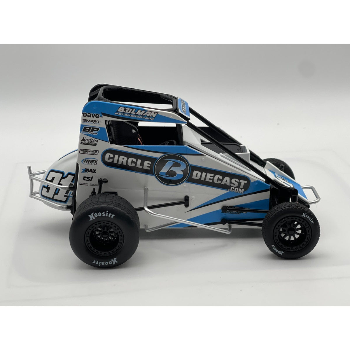 Carson Hocevar #31H Circle B Diecast 2023 Midget Car 1:24 Racing Collectible
