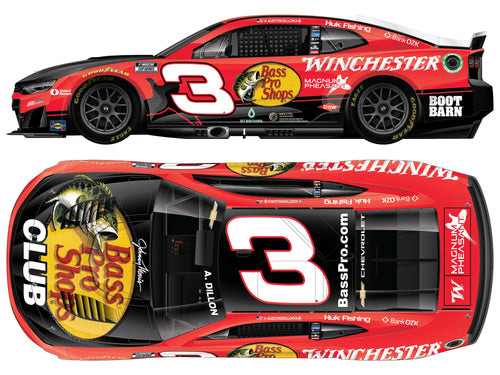 Austin Dillon No. 3 Bass Pro Shops Winchester 2026 Chevrolet