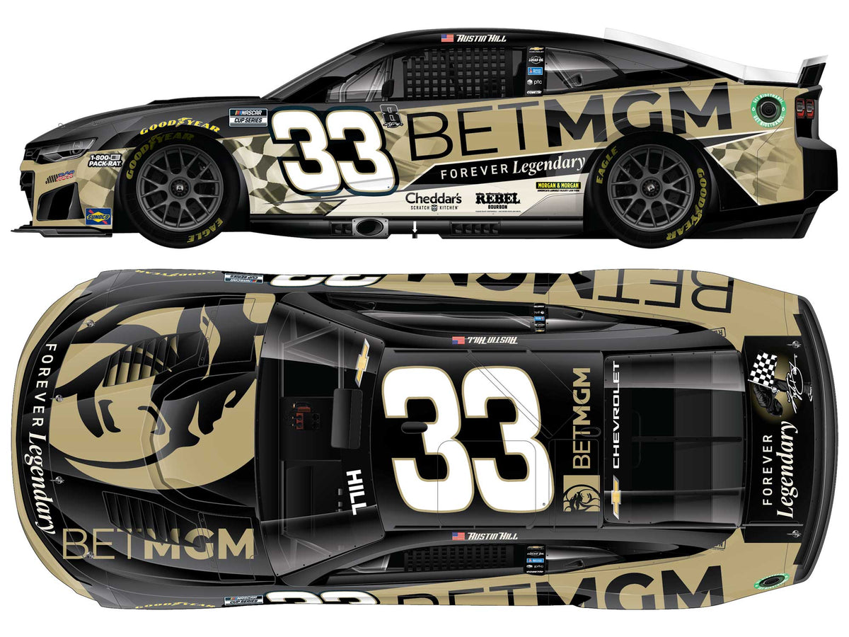 Austin Hill No. 33 BetMGM 2026 Chevrolet 1:24 ELITE diecast
