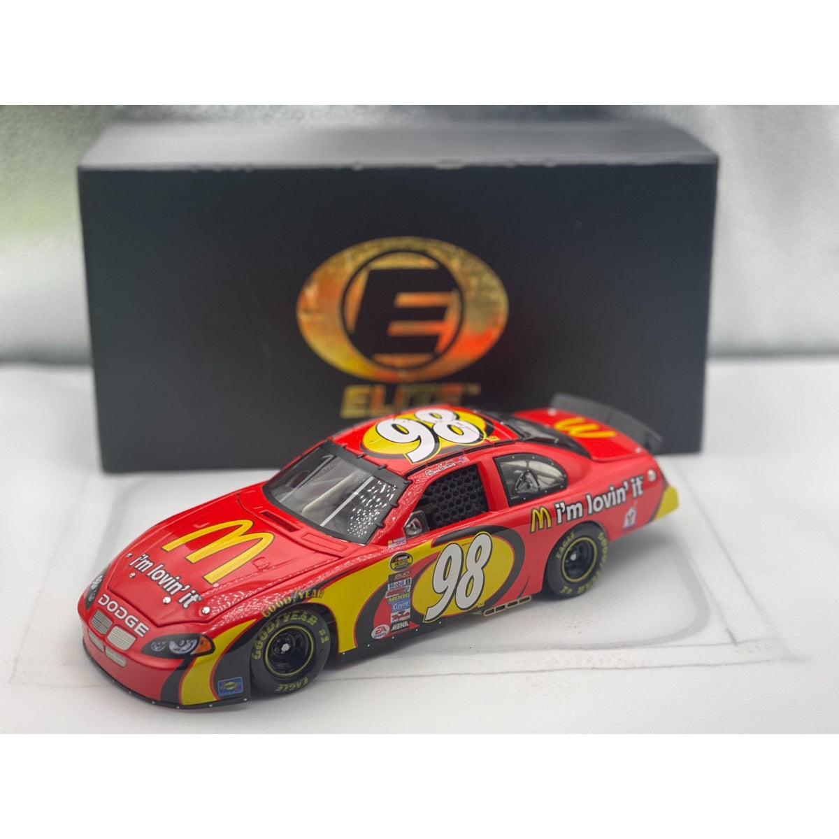 Bill Elliott #98 McDonald’s “I’m Lovin’ It” 2004 Intrepid ELITE 1 of 300 DIN 31
