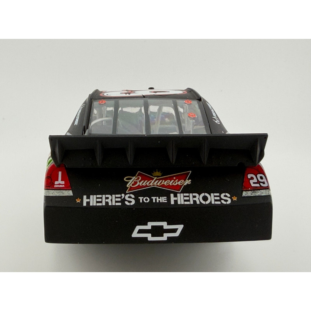 Kevin Harvick #29 Budweiser Military Tribute 2011 Impala SS 1:24 DIN 399