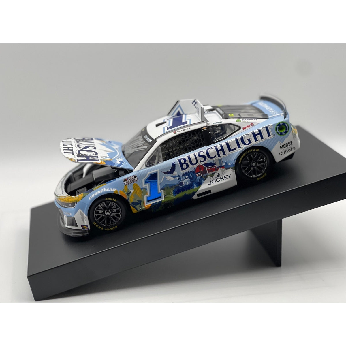 Ross Chastain #1 Busch Light Farming 2025 Chevrolet Autographed 1:24 1/84
