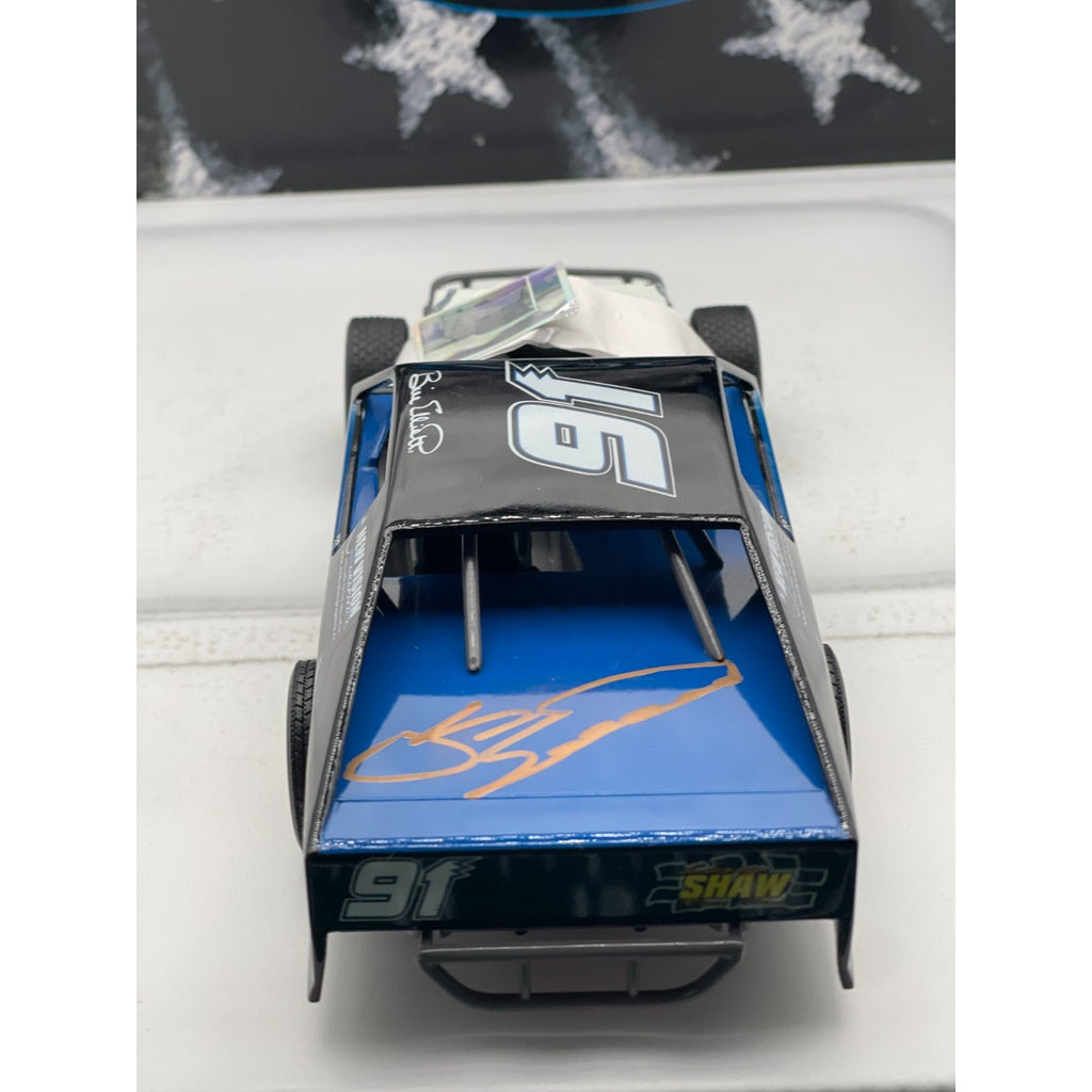 Bill Elliott #91 Ford ADC Dirt Track Car Autographed 124 1 of 500 NASCAR