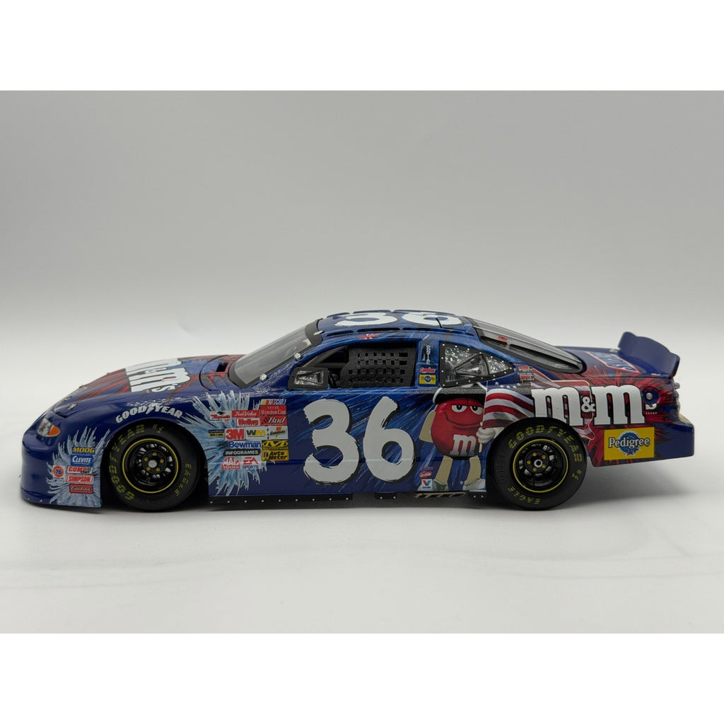 Ken Schrader #36 M&M's 4th of July 2002 Team Caliber 1/2400 DIN 701