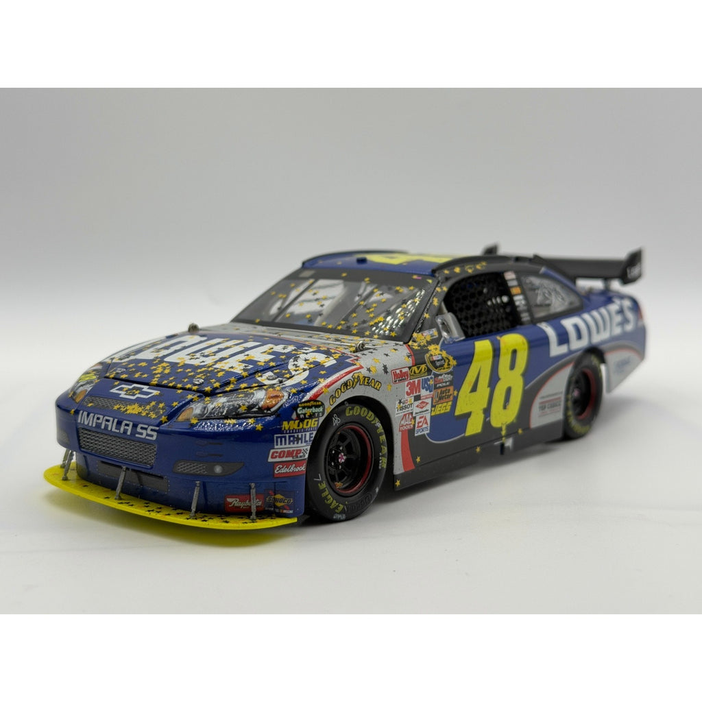 Jimmie Johnson #48 Lowe's 2009 Sprint Cup Champ Raced Version 1/5572 DIN 2549