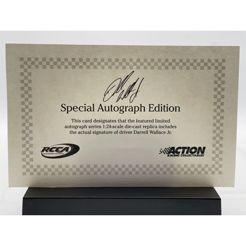 Bubba Wallace Jr #43 Eckrich 2018 Camaro ZL1 ARC Color Chrome Auto 1:24 DIN #5