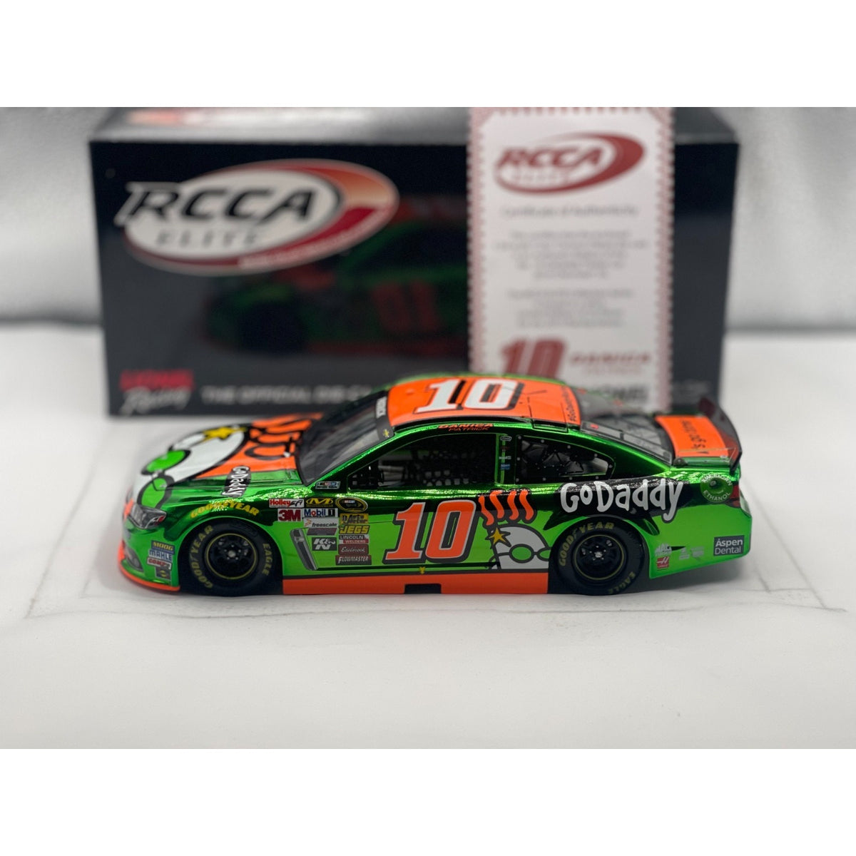 Danica Patrick #10 GoDaddy Peeker 2014 SS Color Chrome ELITE 1 of 25