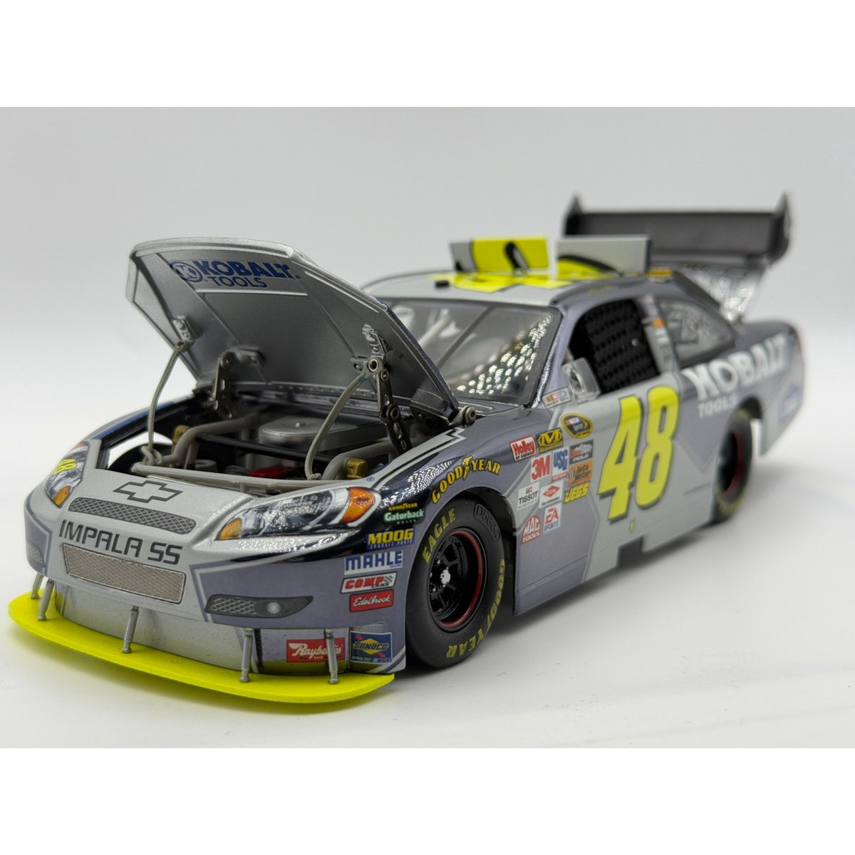 Jimmie Johnson #48 Lowe's Kobalt 2009 4X Champion Color Chrome ELITE 1/448 #437