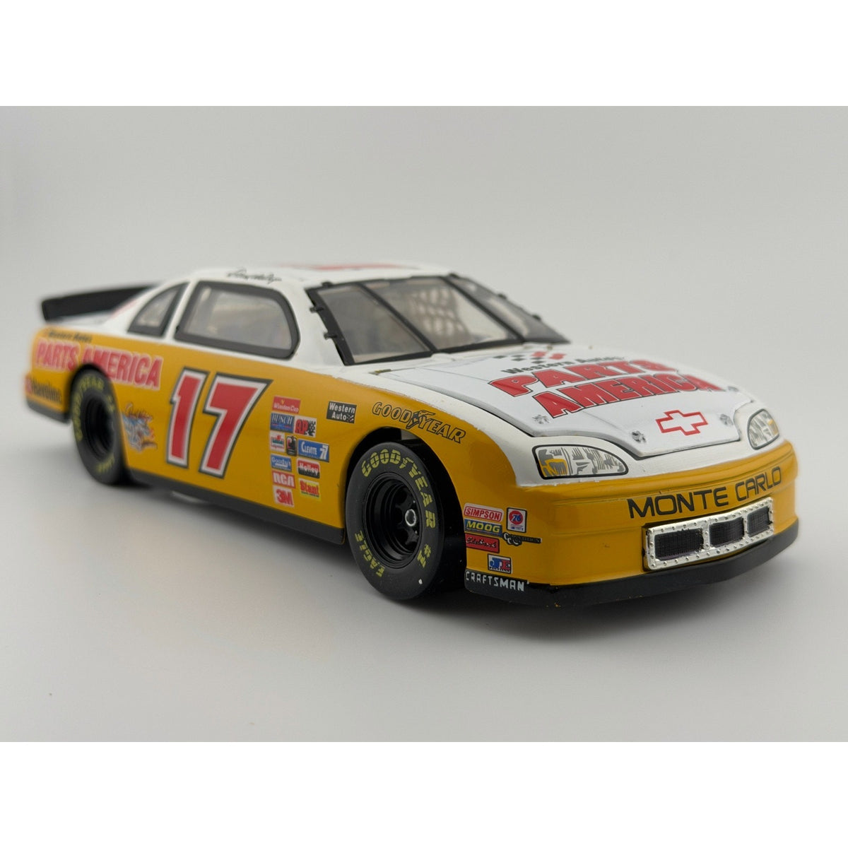 Darrell Waltrip 1982 25th Anniversary 1997 Monte Carlo 1 of 2500 NASCAR Diecast
