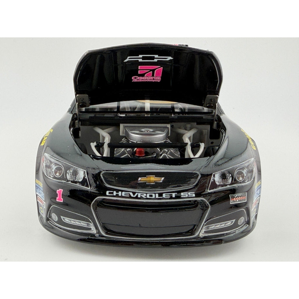 Jamie McMurray #1 Cessna Breast Cancer 2014 Chevy SS Autographed 1/144 DIN 115