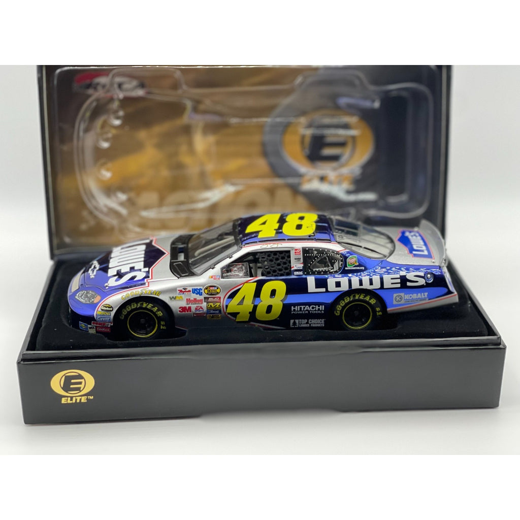 Jimmie Johnson #48 Lowe's 2005 Monte Carlo ELITE Color Chrome 1/288 DIN 52