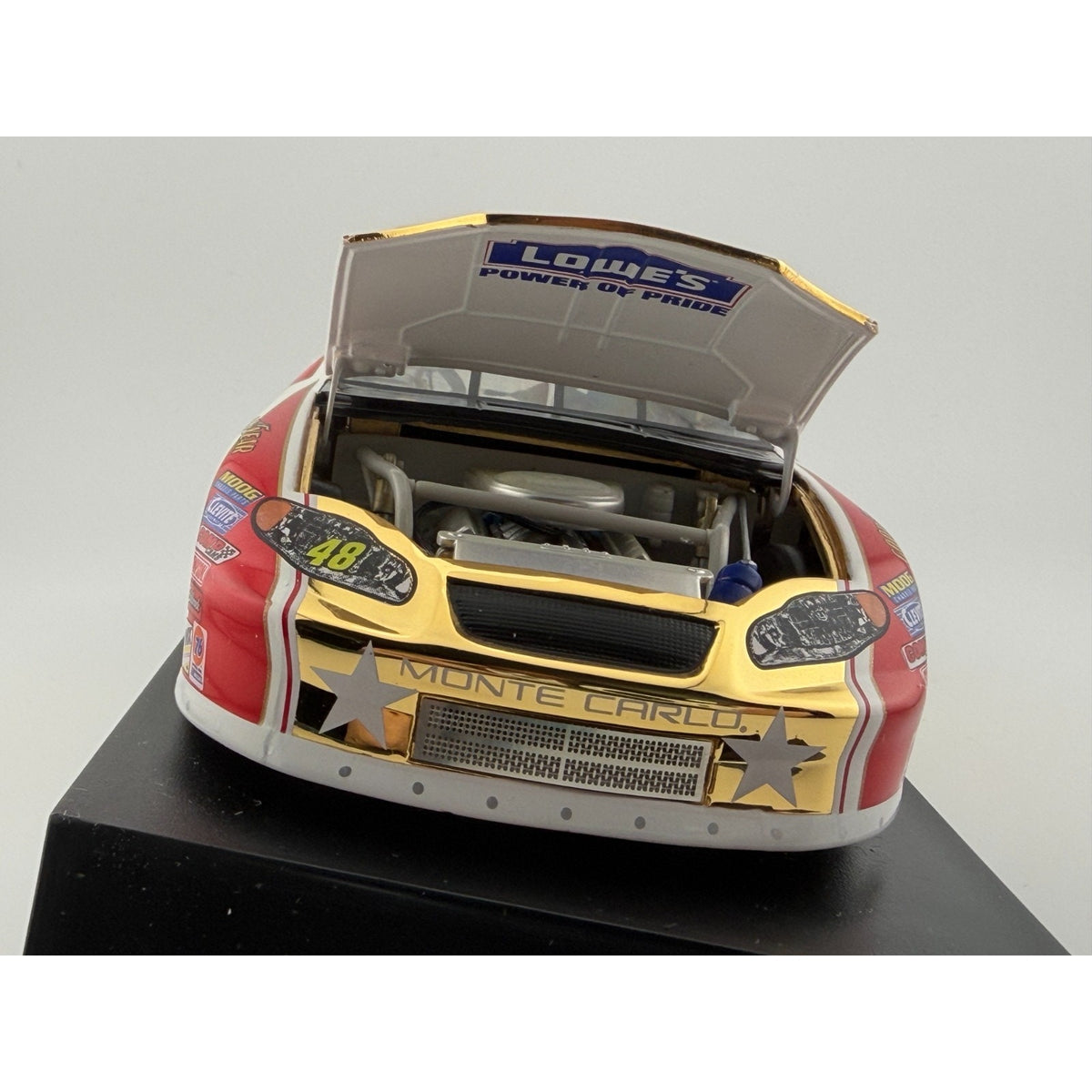Jimmie Johnson #48 Power of Pride 2003 Monte Carlo 24K Gold 1/504 1:24
