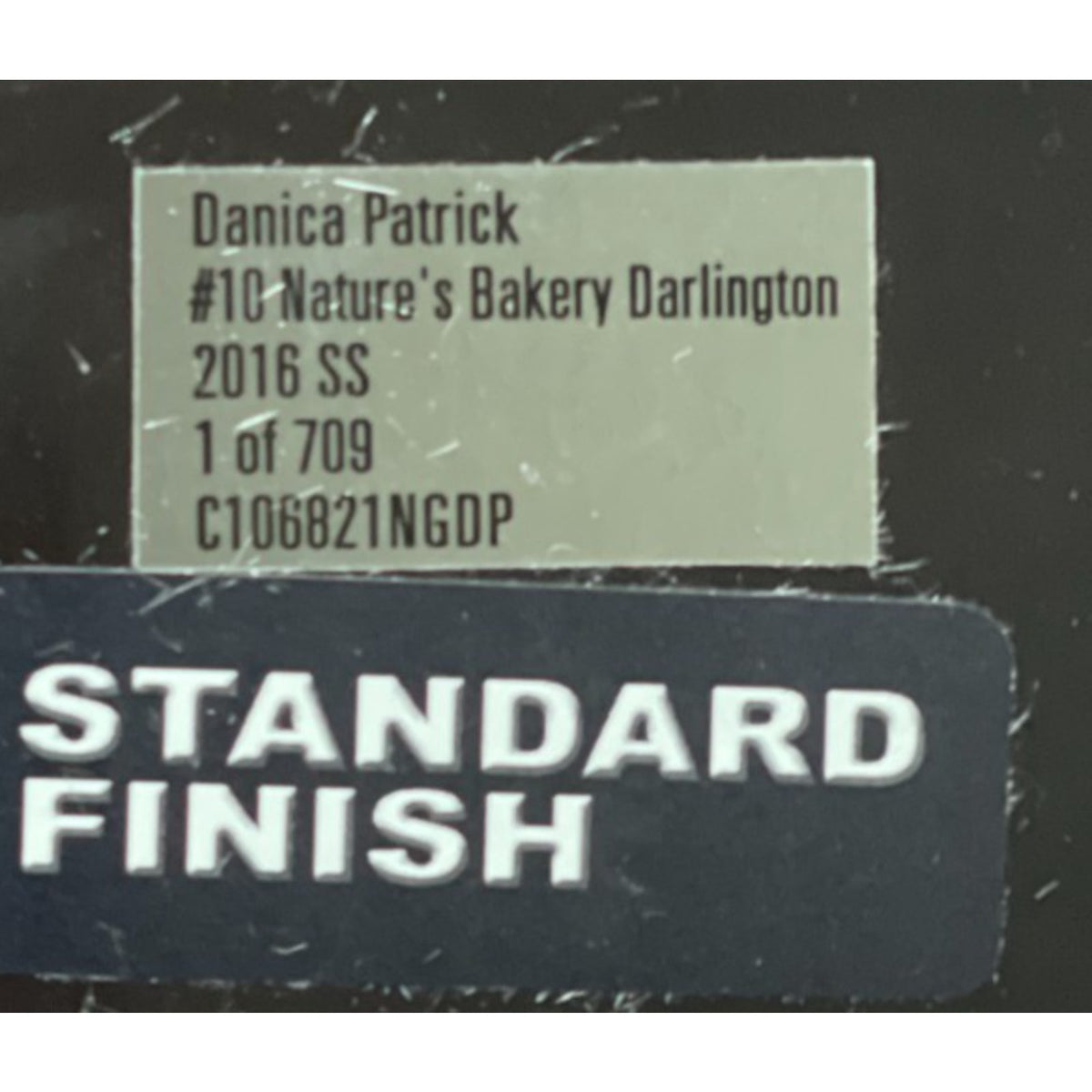 Danica Patrick #10 Nature’s Bakery Darlington 2016 SS 1 of 709