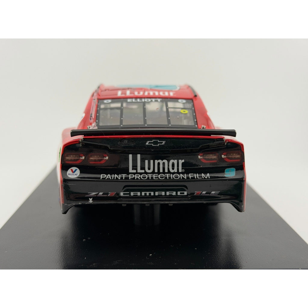 Chase Elliott #9 Llumar COTA Win 2021 Camaro ZL1 Elite Color Chrome 1/141 DIN 39