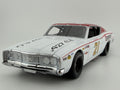 Cale Yarborough #21 60 Minute Cleaners 1968 Mercury Cyclone University of Racing Legends 1:24 - front 3/4 hero view