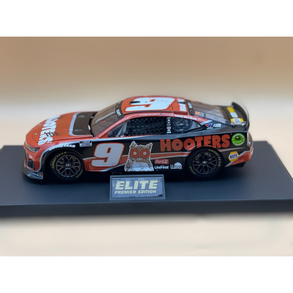 Chase Elliott #9 Hooters 2024 Camaro ZL1 ELITE Premier 1 of 144 RARE Diecast