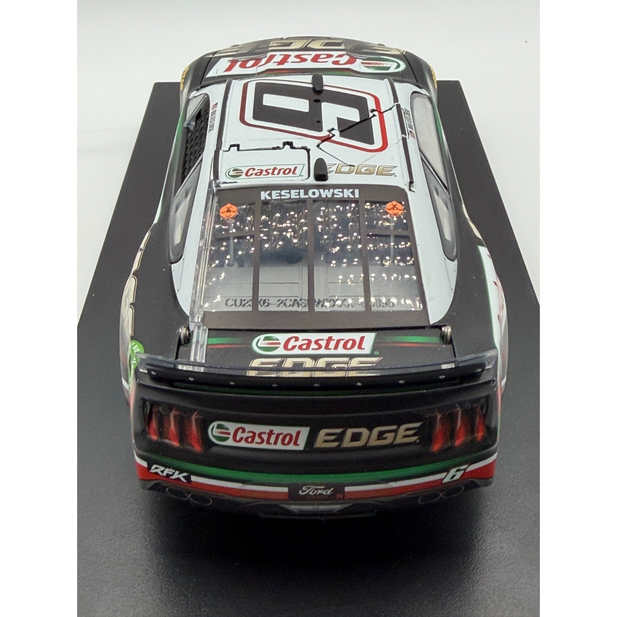 Brad Keselowski #6 Castrol 2023 Mustang Elite 1/103 DIN 95 NASCAR Diecast