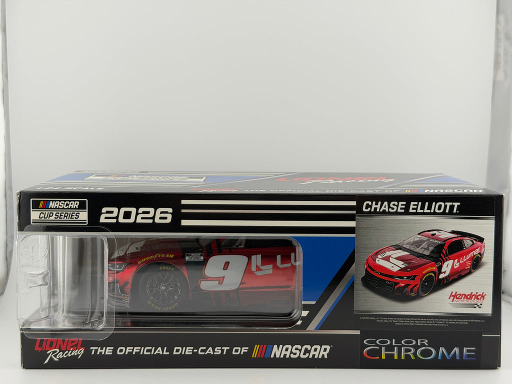Chase Elliott #9 LLumar 2026 Chevrolet Color Chrome 1:24 1 of 156 DIN 85 - photo 2