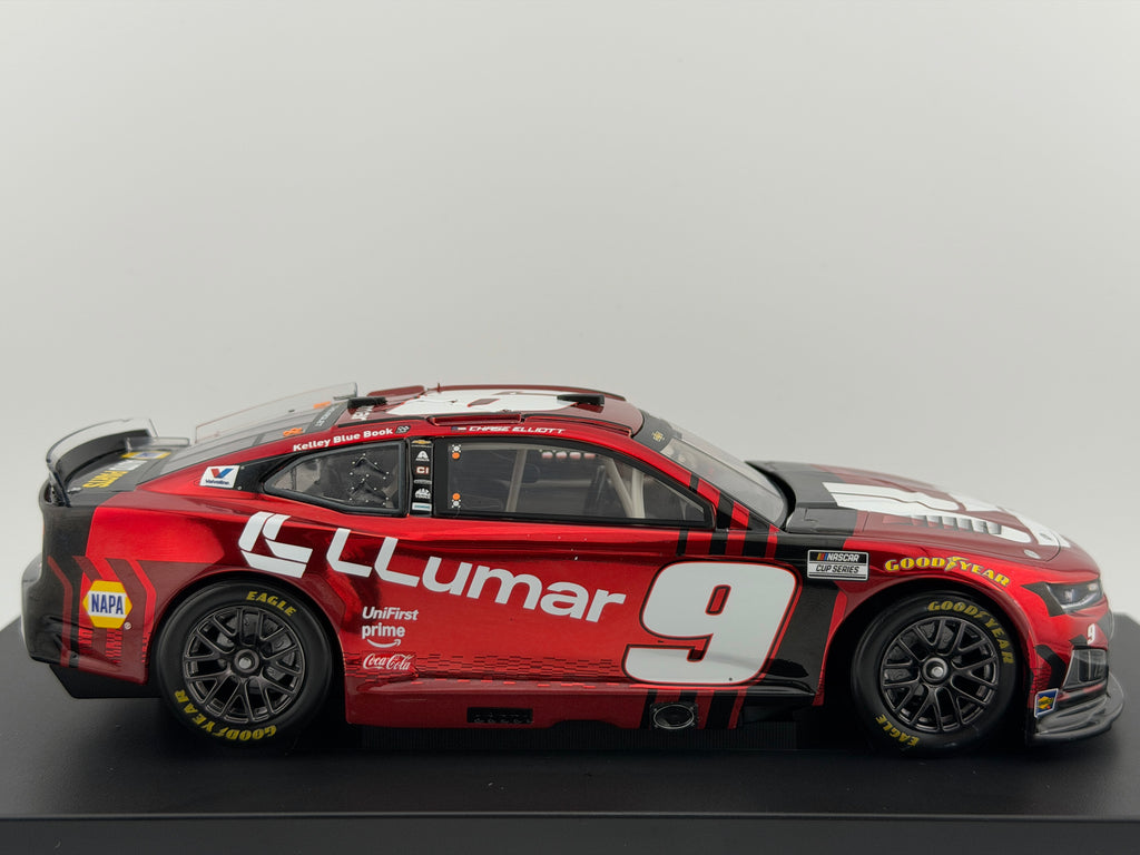 Chase Elliott #9 LLumar 2026 Chevrolet Color Chrome 1:24 1 of 156 DIN 85 - photo 10