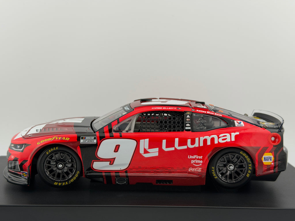 Chase Elliott #9 LLumar 2026 Chevrolet RCCA ELITE 1:24 1 of 181 DIN 136 - photo 1230