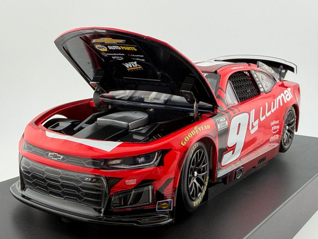 Chase Elliott #9 LLumar 2026 Chevrolet RCCA ELITE 1:24 1 of 181 DIN 136 - photo 1232