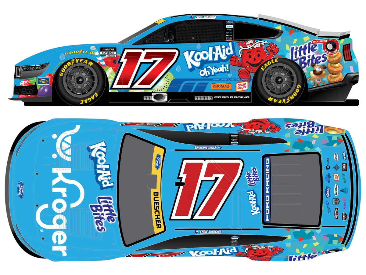 Chris Buescher No. 17 Kroger Kool-Aid Little Bites 2026 Ford