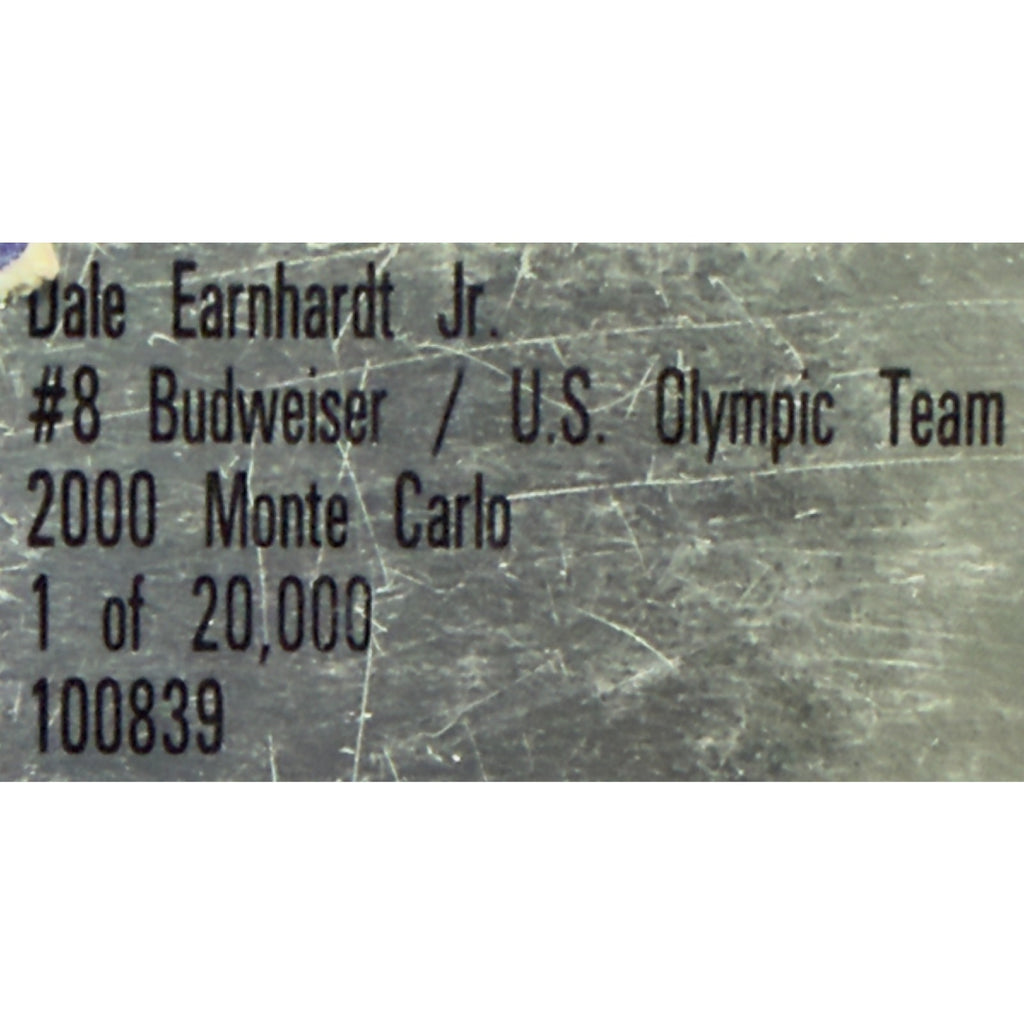 Dale Earnhardt Jr. #8 Budweiser U.S. Olympic Team 2000 Color Chrome Rookie Stripe