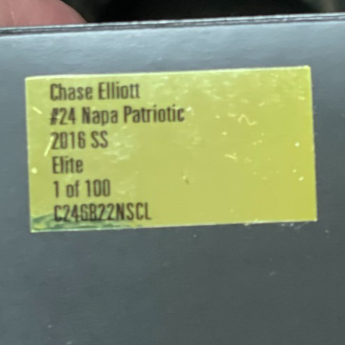 Chase Elliott #24 Napa Patriotic 2016 SS ELITE 1 of 100