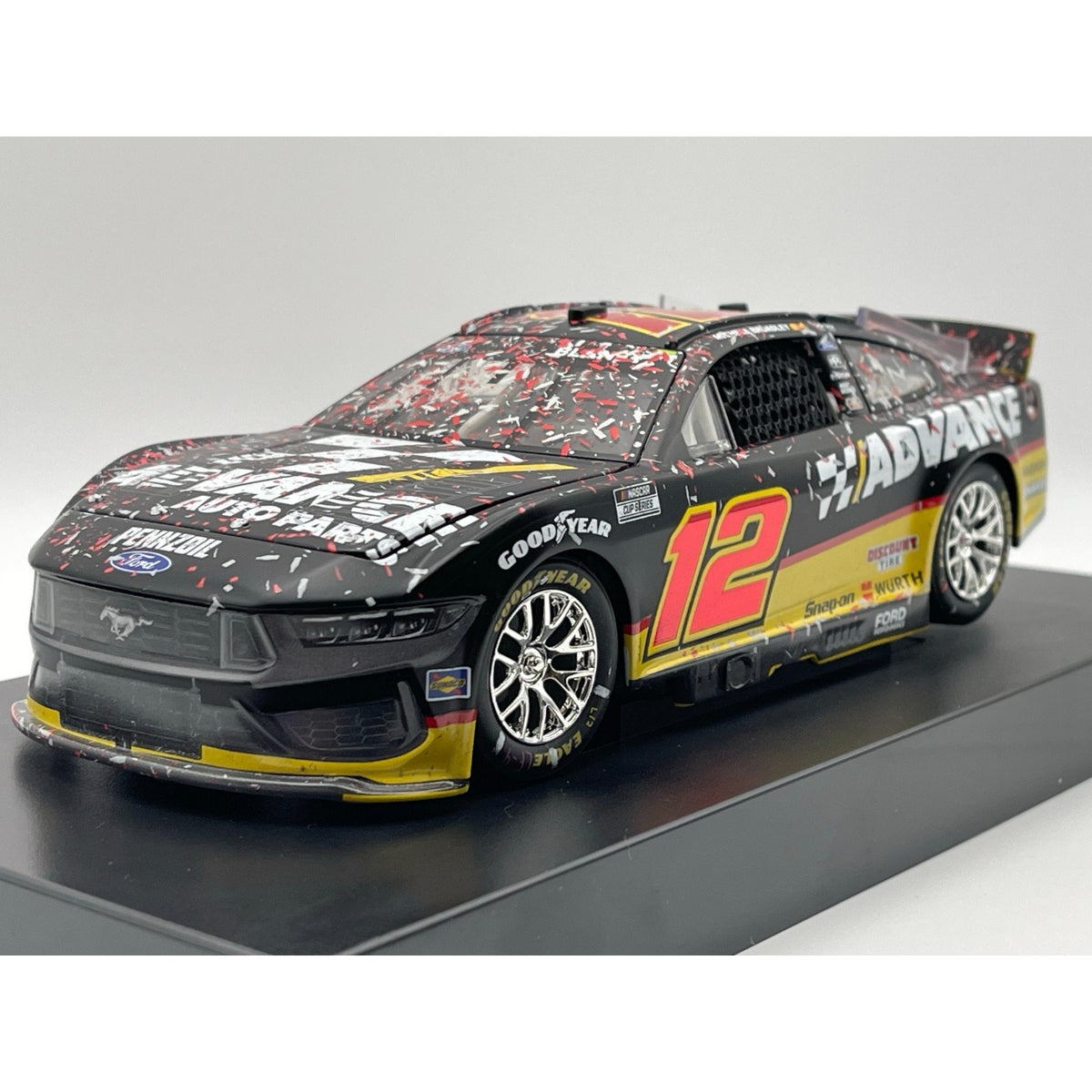 Ryan Blaney #12 Advanced Auto Parts Daytona Win 2025 Mustang 1:24 1/872 DIN 786