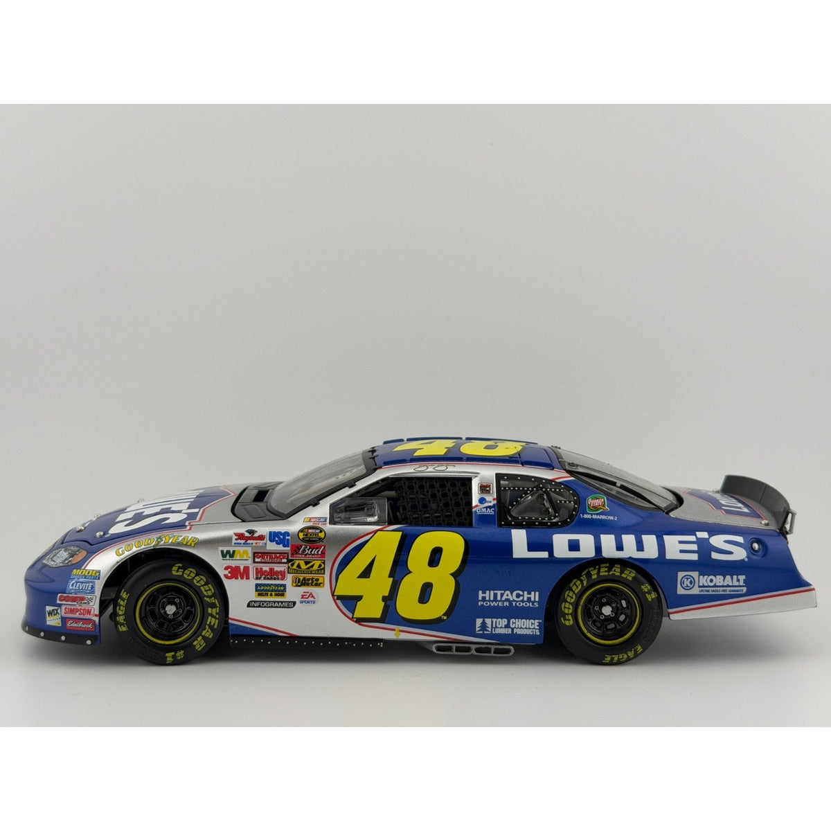 Jimmie Johnson #48 Lowe's 2004 Monte Carlo ELITE 1/1200 DIN 468 1:24