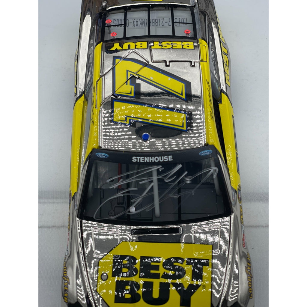 Ricky Stenhouse Jr. #17 Best Buy 2013 Fusion Polished Nickel 1 of 144 Autographed