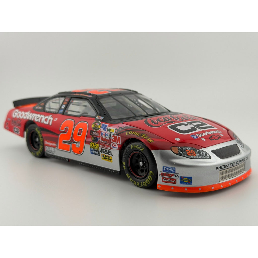 Kevin Harvick #29 GM Goodwrench Coca-Cola C2 2004 Monte Carlo Auto COA 1:24