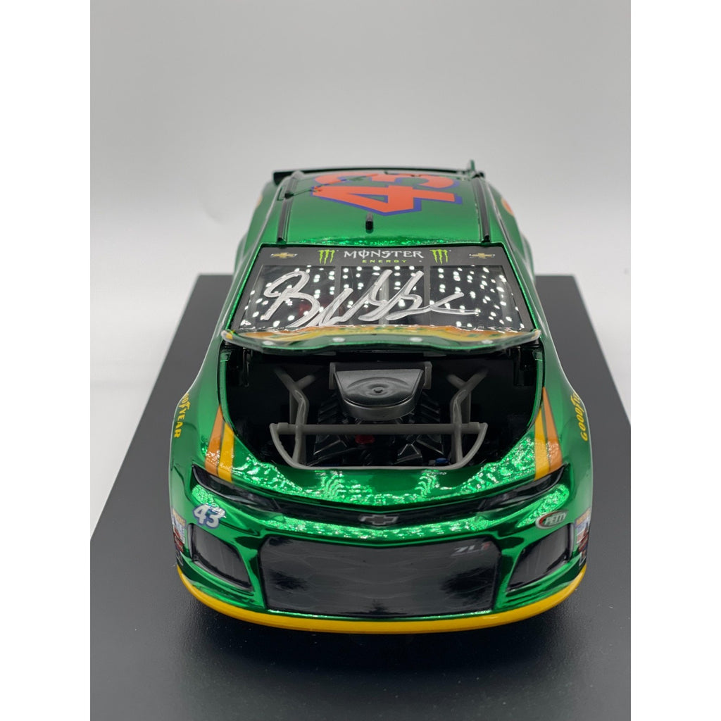Bubba Wallace Jr #43 Eckrich 2018 Camaro ZL1 ARC Color Chrome Auto 1:24 DIN #5