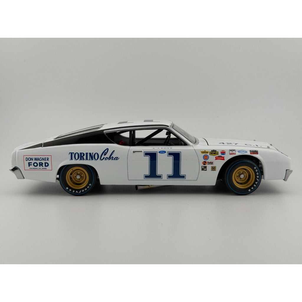 A.J. Foyt #11 1969 Ford Torino Cobra Autographed University of Racing Legends