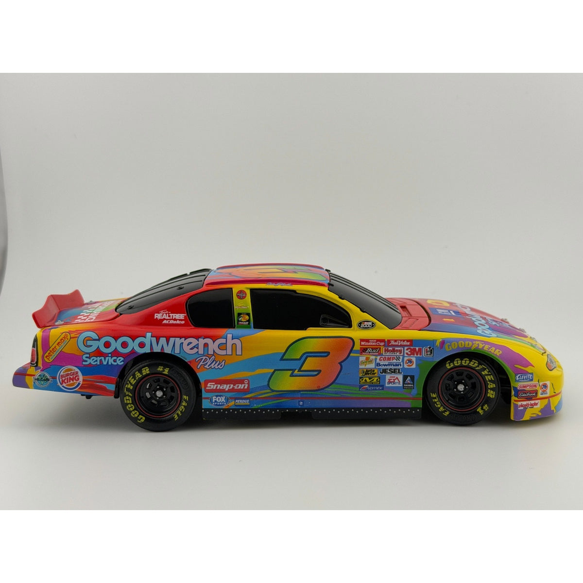 Dale Earnhardt #3 Peter Max Goodwrench 2000 Monte Carlo BWC Black Window 1:24