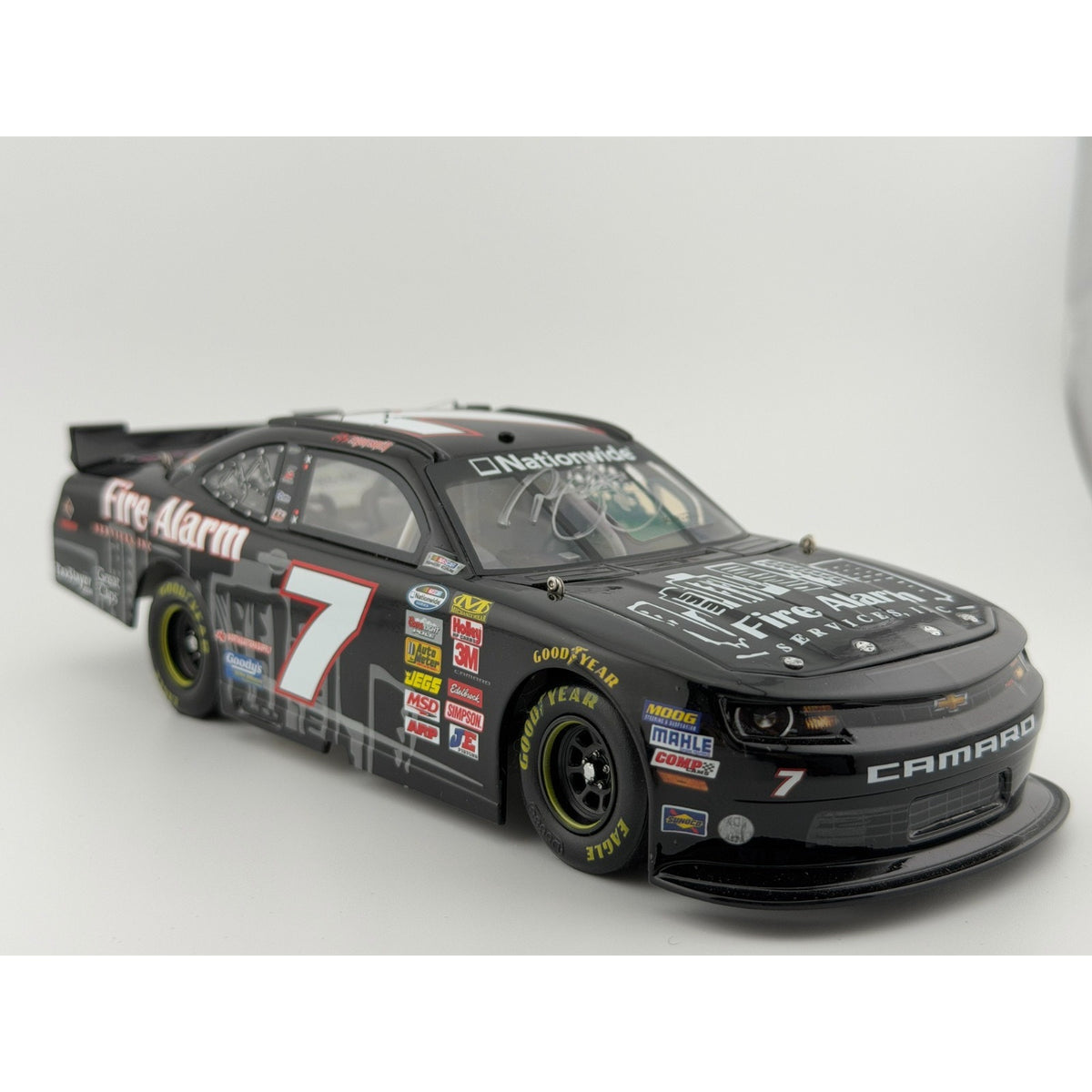 Regan Smith #7 Fire Alarm Services 2013 Camaro Autographed 1 of 824 DIN 150