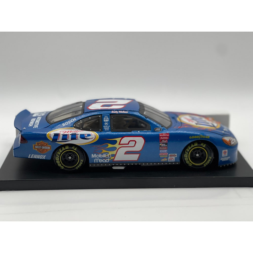 Rusty Wallace #2 Miller Lite Harley Davidson 2000 Taurus Clear Window