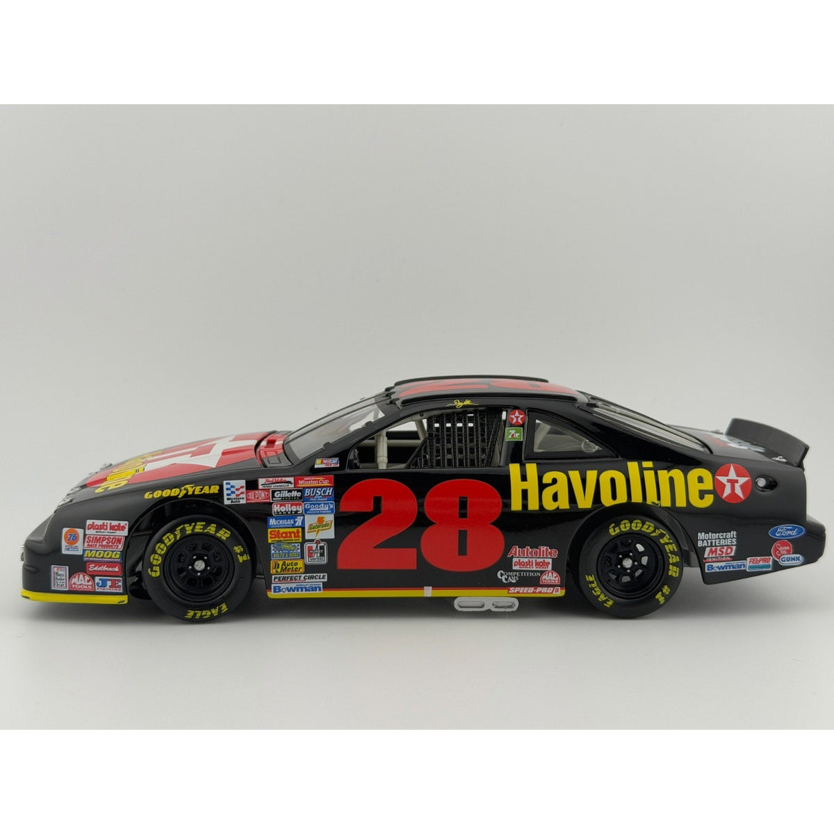 Davey Allison #28 Havoline 1993 Thunderbird Historical Series 1/3276 1:24