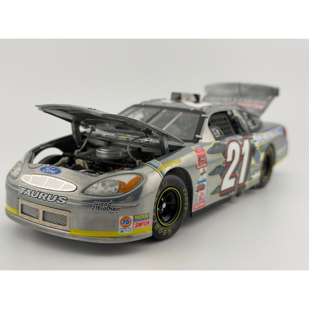 Elliott Sadler #21 Air Force 2001 Taurus Owners Steel Auto 1 of 258 DIN 198