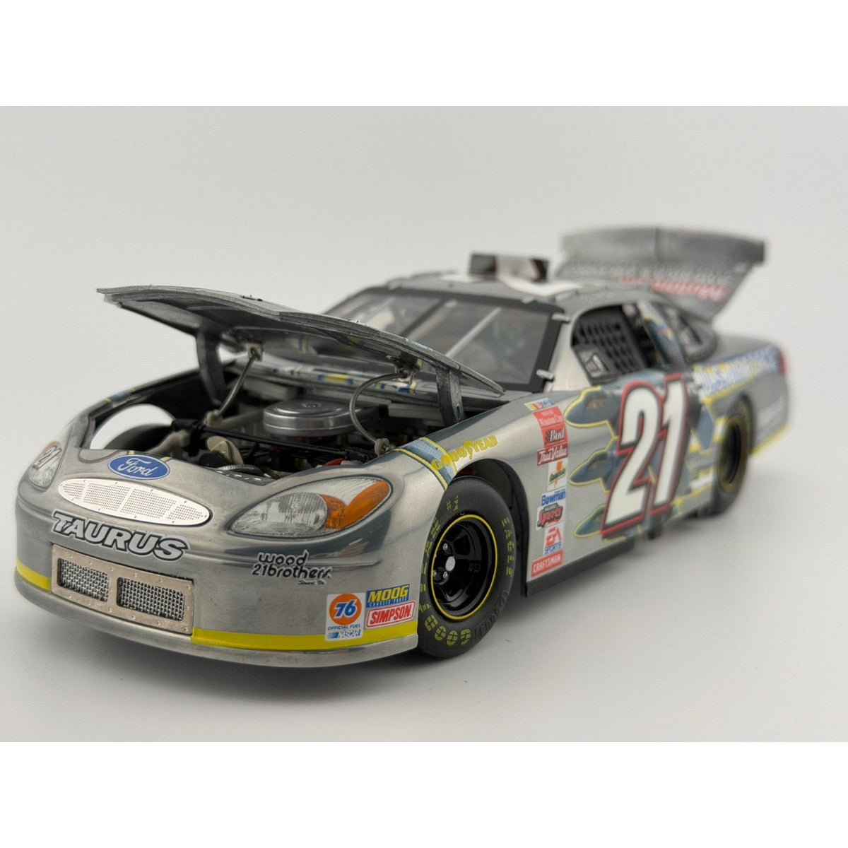 Elliott Sadler #21 Air Force 2001 Taurus Owners Steel Auto 1 of 258 DIN 198