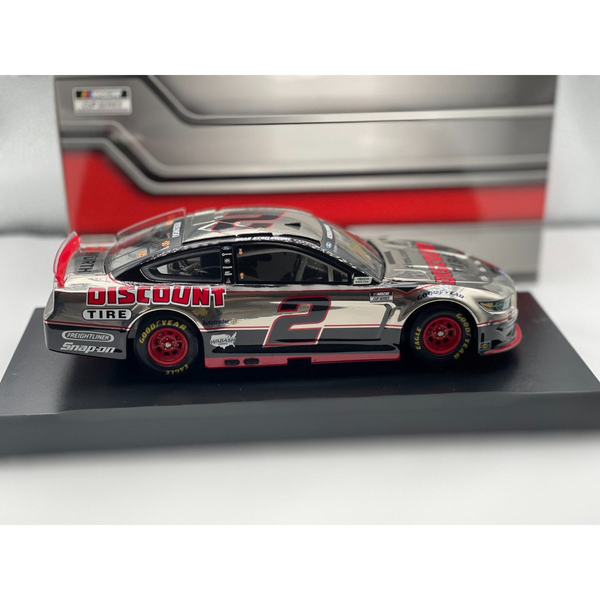 Brad Keselowski #2 Discount Tire 2021 Mustang Auto Color Chrome 1/24 1 of 72